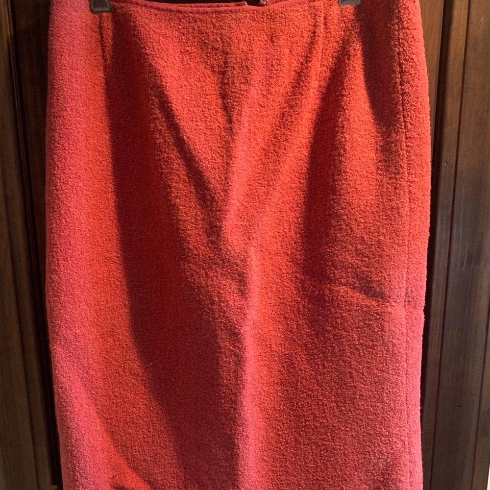 Pink mid-calf skirt